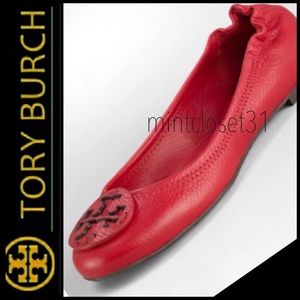 Tory Burch Leather Reva Flats